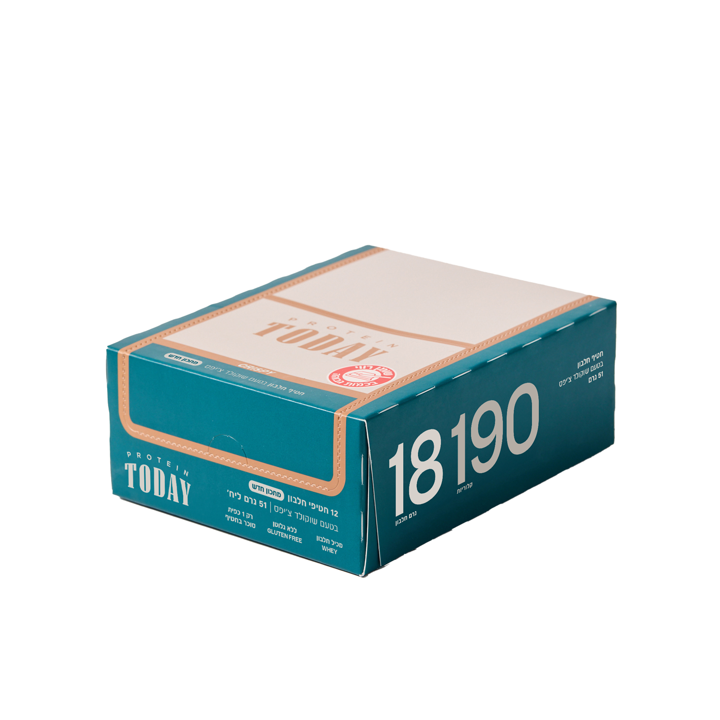 חטיף חלבון בטעם שוקולד צ'יפס